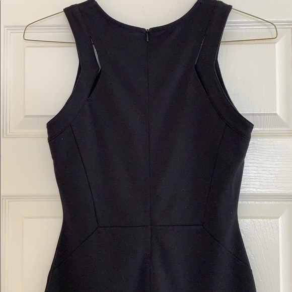 Black Trouve cut out midi dress, sz XS - Picture 3 of 5